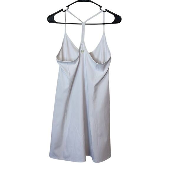 Aritzia Golden PowerSculpt Court Mini Dress Size L White Tenniscore Athletic - Picture 2 of 8